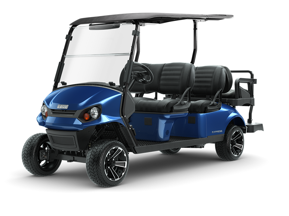 Express6_Connect_ElectricBlue_v18_960x720 E-Z-GO Express 6 in Electric Blue